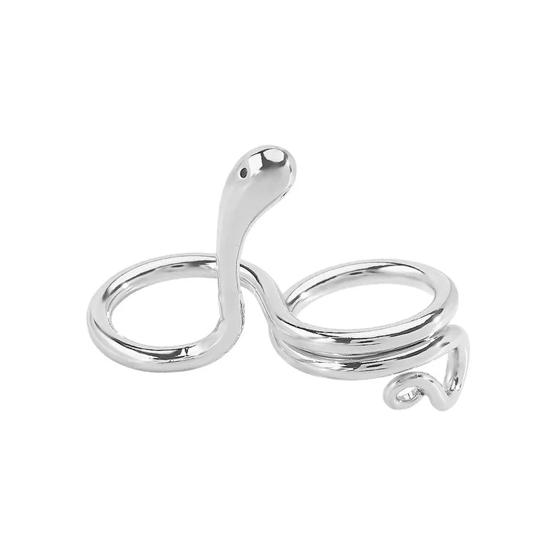 Luxurious Baroque Pearl Ring For Women Unique Design Copper Zircon Open Style Vintage Finger Ring Commute Fashion Jewelry (Copy)