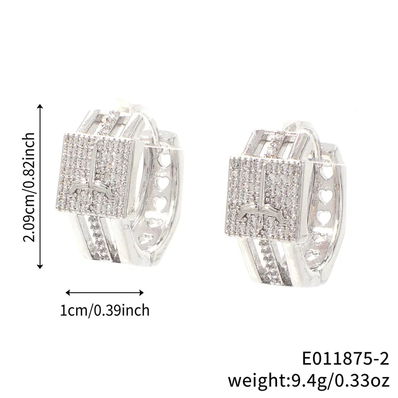 Elegant Zircon Cut Design High-End Ear Cuffs Fashion Accessories Suitable For Daily Wear Birthday Or Valentine's Day Perfect Gift Neutral Style