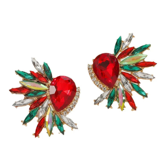 1 Pair Vintage Style Classic Style Square Argyle Rectangle Waterproof Non Tarnish Surgical Steel Alloy Artificial Gemstones Electroplated Golden Plated Women's Drop Earrings