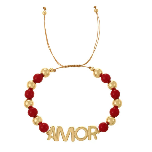 Beach Theme Letter Pearl Bracelet Women Elegant Personality Large And Small Pearls Full Of Diamonds Necklace And Bracelet