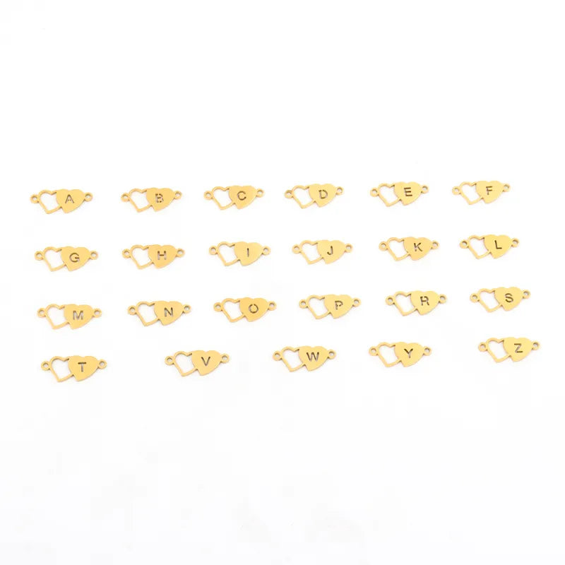 Elegant Sweet Style Double Heart Hollow Cherry Pendant Stainless Steel Ball Chain Women's Bracelet Fashion Jewelry Accessory