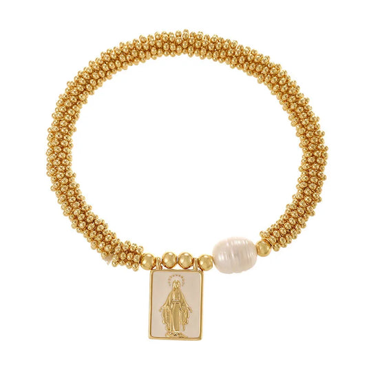 Fashionable Butterfly Pendant Necklace Pearl Imitation Metal Copper Bead Cross Square Tag Geometric Pattern Daily Wear Women's Jewelry