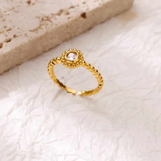 Wholesale Jewelry Simple Style Solid Color 304 Stainless Steel Plating Live Mouth